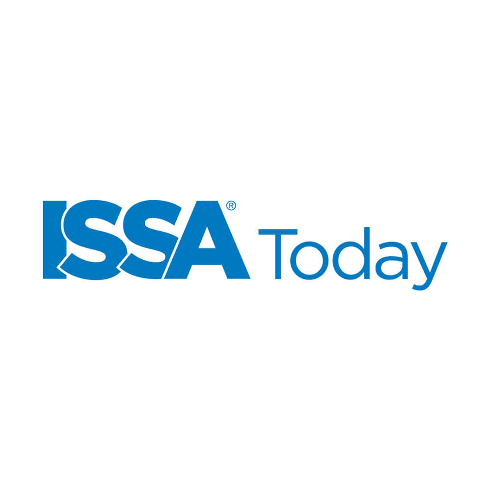 ISSA Today blue text logo